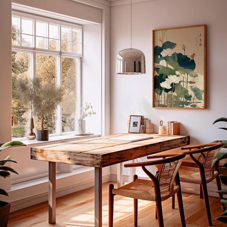 Gambar Poster Lukisan Kanvas C - Home Decor Japanese ulasan dan harga
