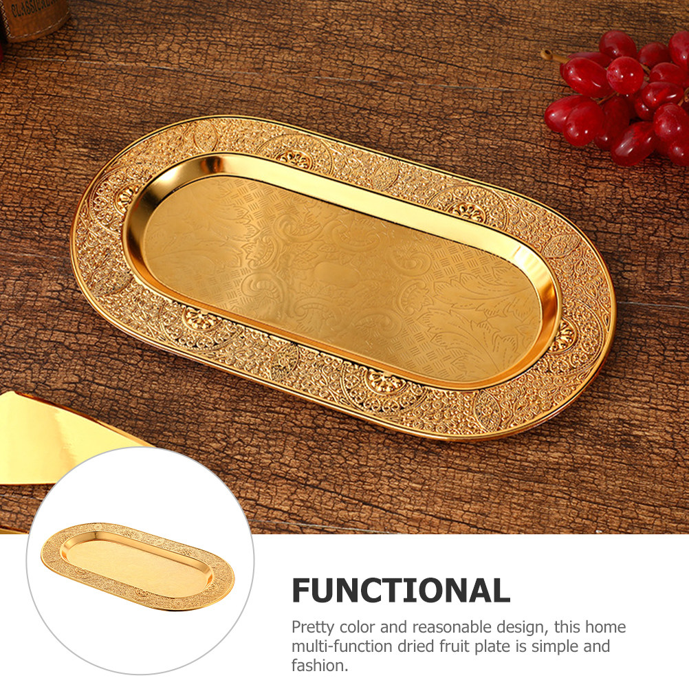 Nampan Buah Logam Bergaya Desa - Home Decor Design Ideas ulasan dan harga