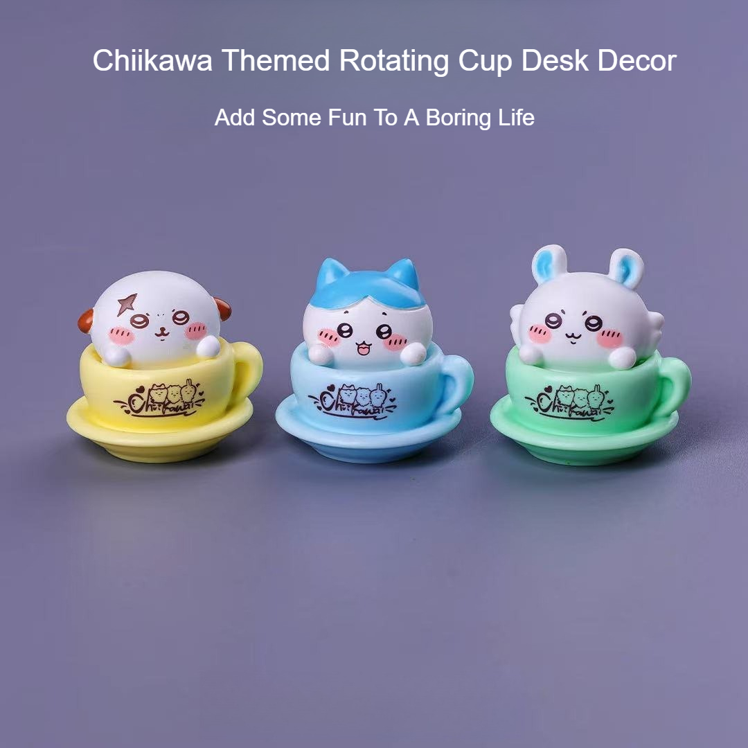 Figur Chiikawa Rotating Cup, D - Home Decor Japanese ulasan dan harga