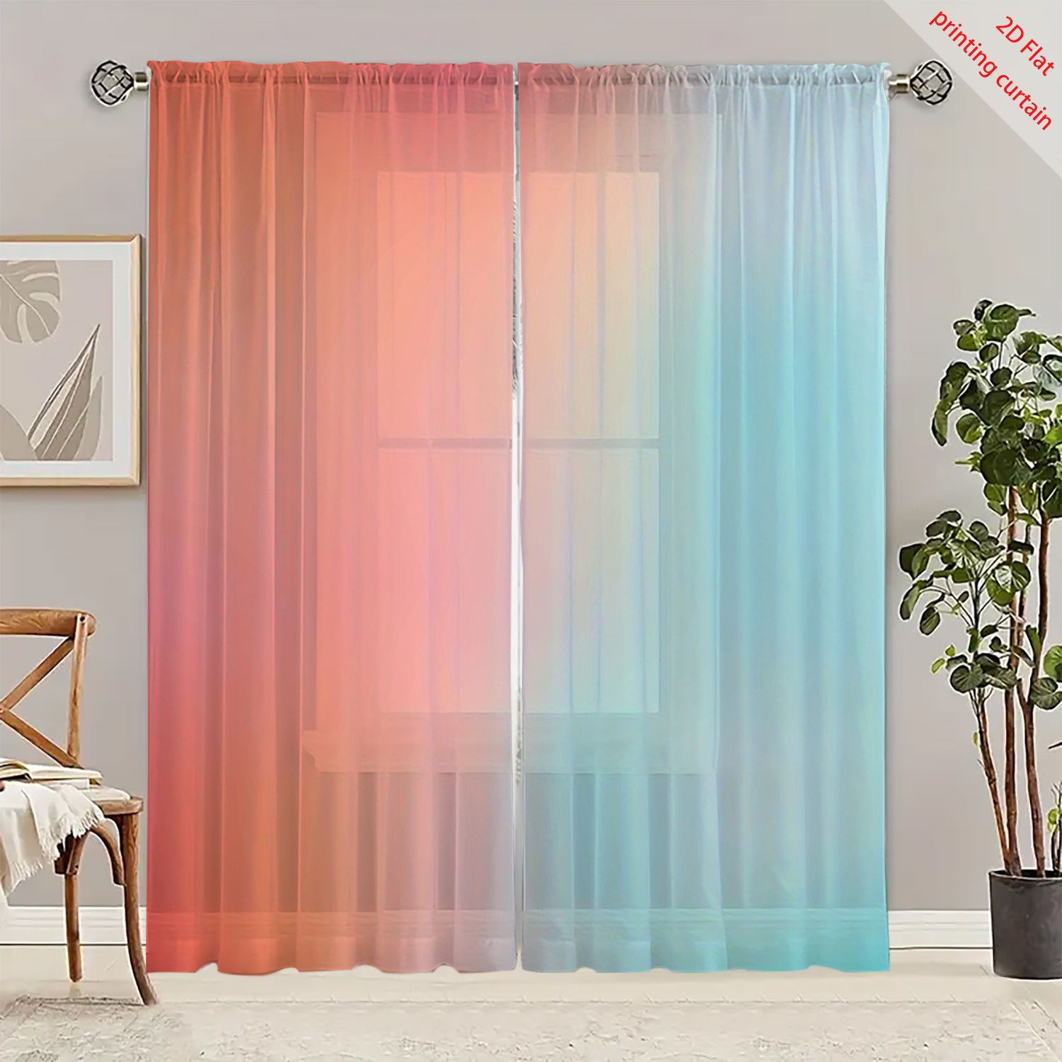 Tirai kasa bermotif gelembung  - Home Decor Youtube ulasan dan harga